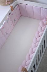 Бампер з 3-х частин Baby Veres Play with me pink